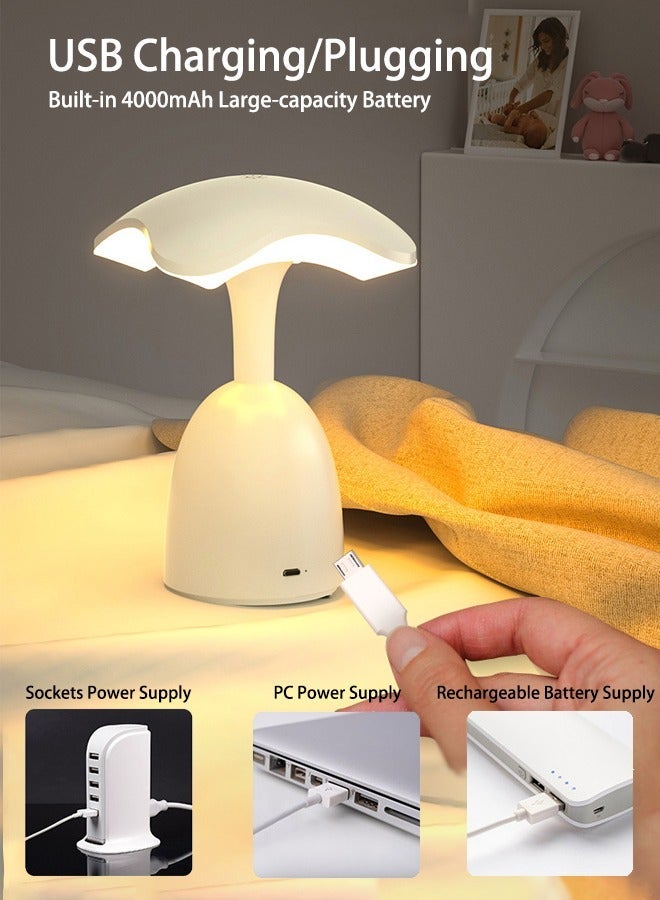 Dimmable Eye Protection Bedside Night Light,Smart Touch Light,Rechargeable Light - Image 4